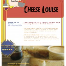 Cheese Louise Event Flyer
