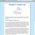Designer’s Voyage HTML Web Page
